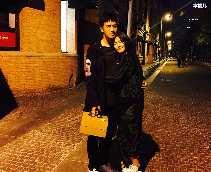 谭维维和男友陈亦飞