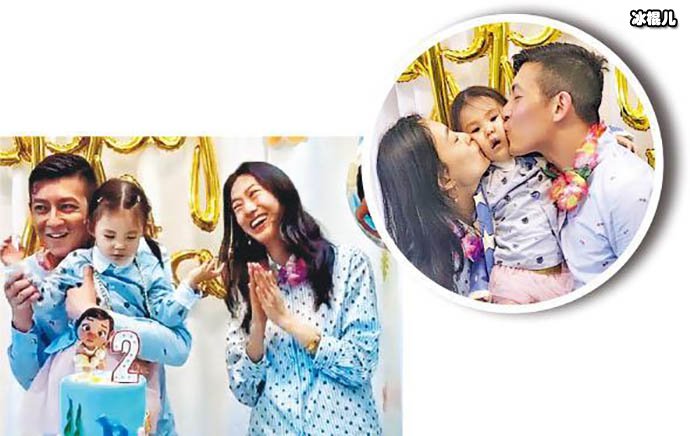 陈冠希为女儿庆生