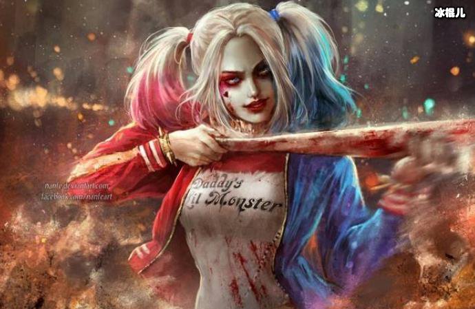 小丑女哈莉臀部