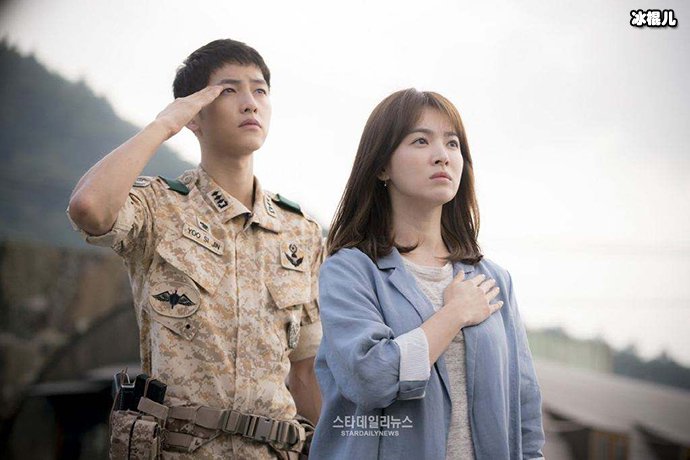 太阳的后裔剧照