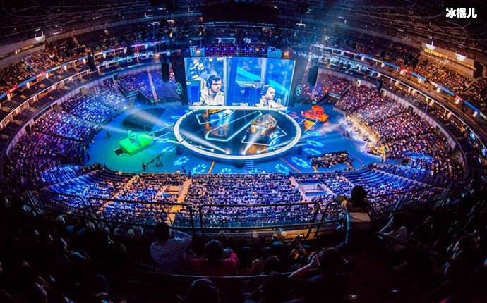 DOTA2比赛现场爆满