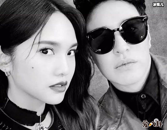 杨丞琳晒与潘玮柏的合影