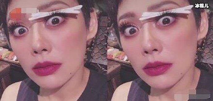 宁静在假睫毛上放6根棉签还能眨眼网友不可思议