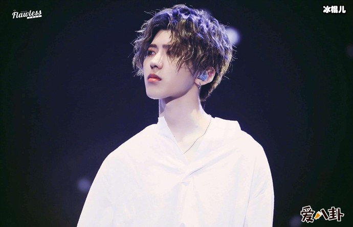 人气小鲜肉流量明星蔡徐坤