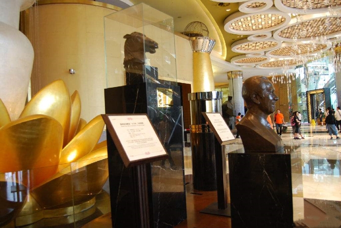 赌王捐赠圆明园马首