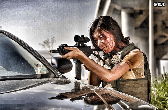 石雨晴佣兵的战争剧照