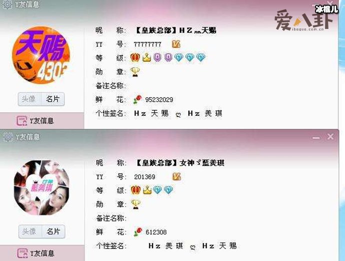 皇族天赐与蓝美琪