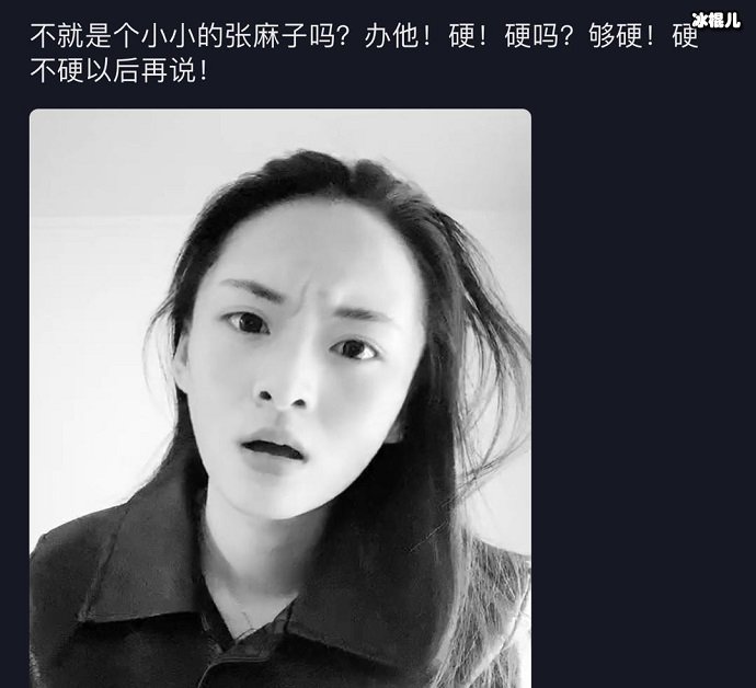 网友拍摄不就是小小的张麻子吗抖音视频截图