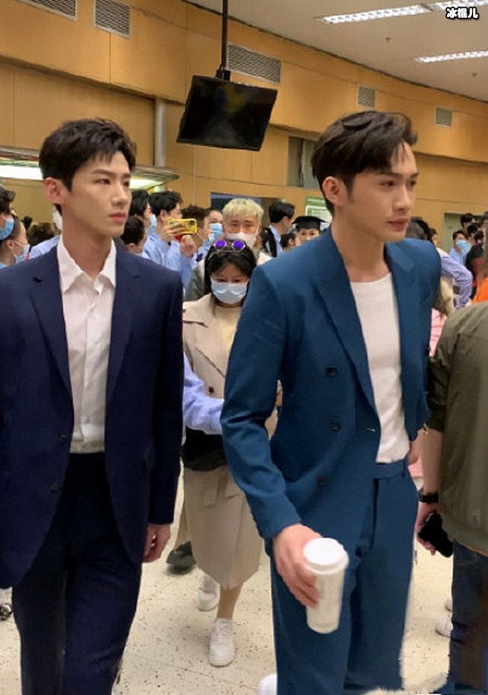 张彬彬和白敬亭同框