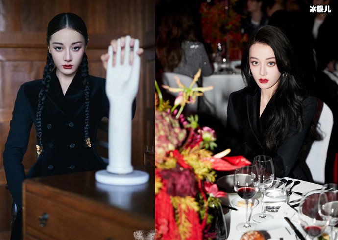 迪丽热巴ELLE盛典造型