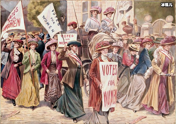 国外女权运动漫画