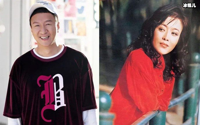 年轻时的丁嘉丽和她的“牛头梗”