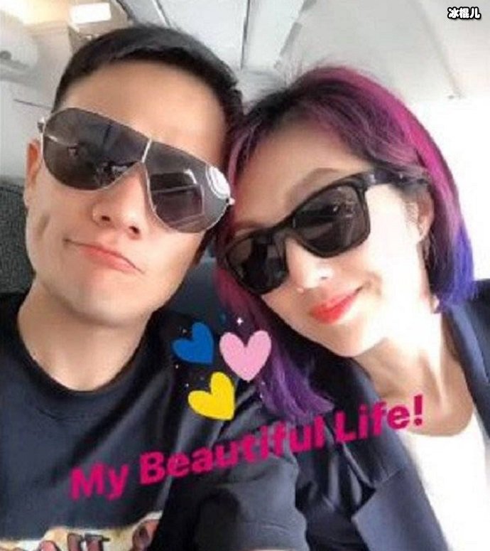 杨千嬅和丁子高近照