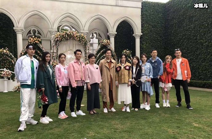 跑男节目组合照