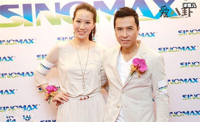 甄子丹老婆汪诗诗的照片