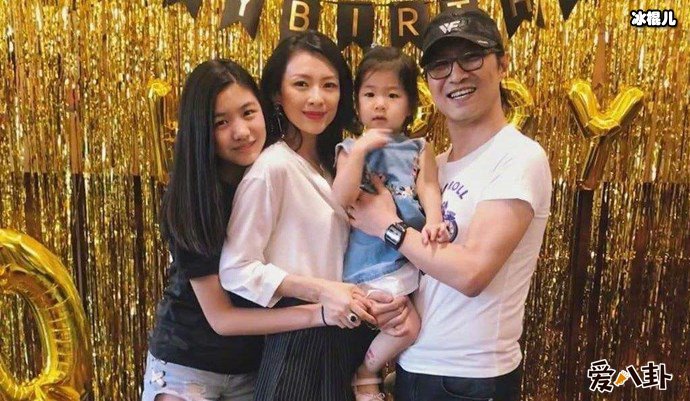 章子怡汪峰一家