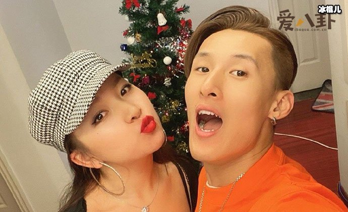 丰梦迪与男友照片