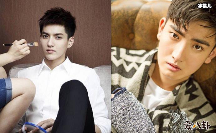 吴亦凡陈烨林对比照