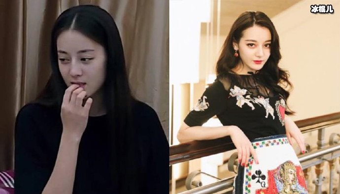 迪丽热巴颜照