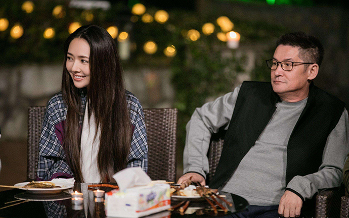 郭碧婷和爸爸 妈妈怎么不出现