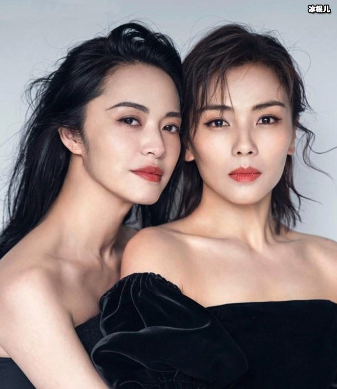 刘涛姚晨同框照