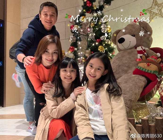 陈秀丽家庭和女儿