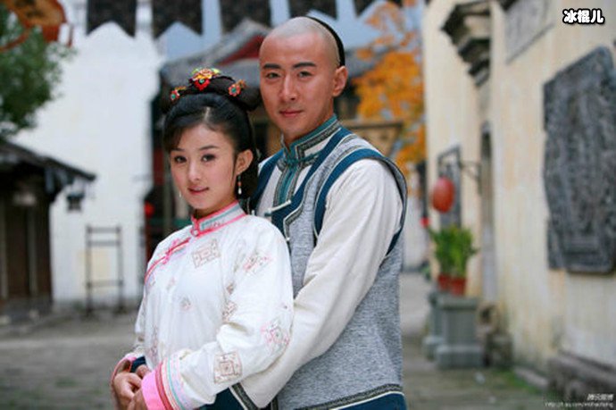 赵丽颖与高梓淇亲密剧照