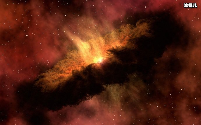 宇宙大爆炸示意图