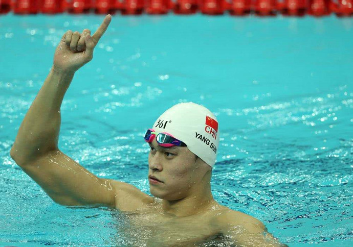 孙杨2020年首秀屈居亚军