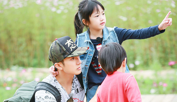 吴尊带着孩子参加《爸爸去哪儿》