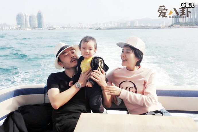 汪涵一家三口