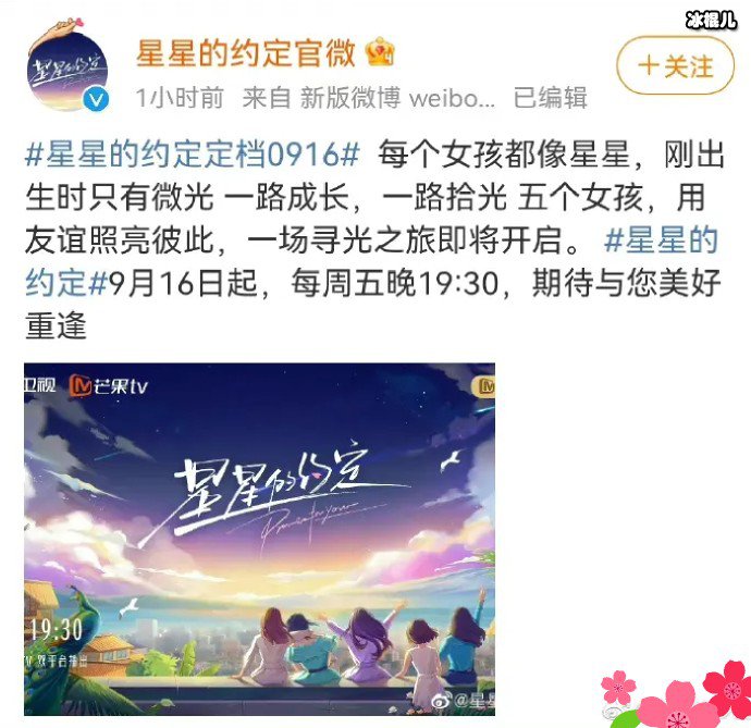 星星的约定定档