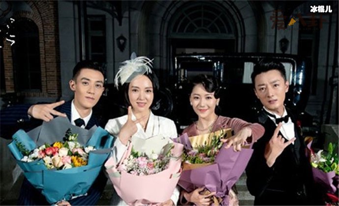 苏小玎董璇杀青照