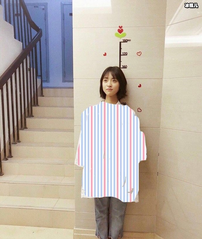 沈月量身高照片