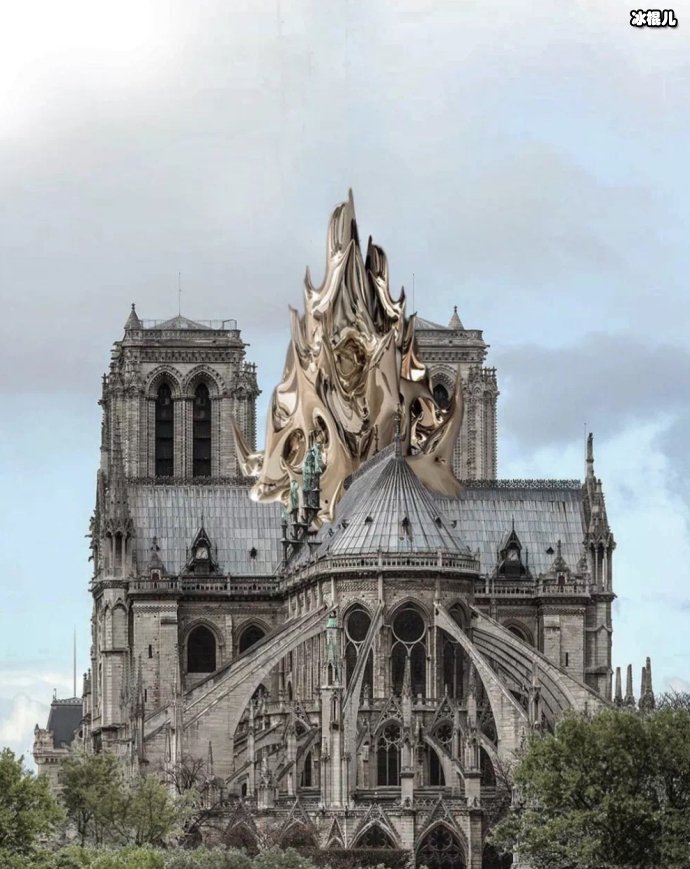 法国的设计师的永恒火焰