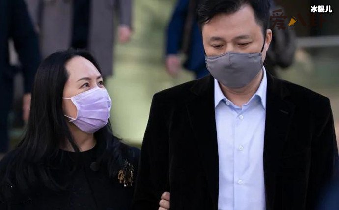 孟晚舟和现任丈夫刘晓棕