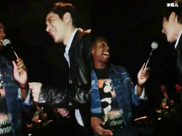 王力宏迪拜酒吧唱歌