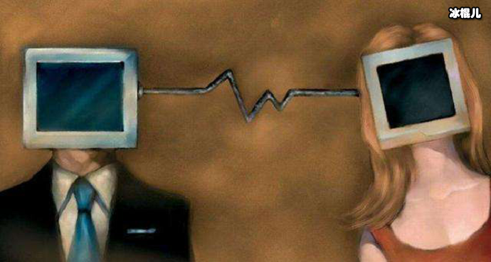 一个非常具有讽刺意味的漫画