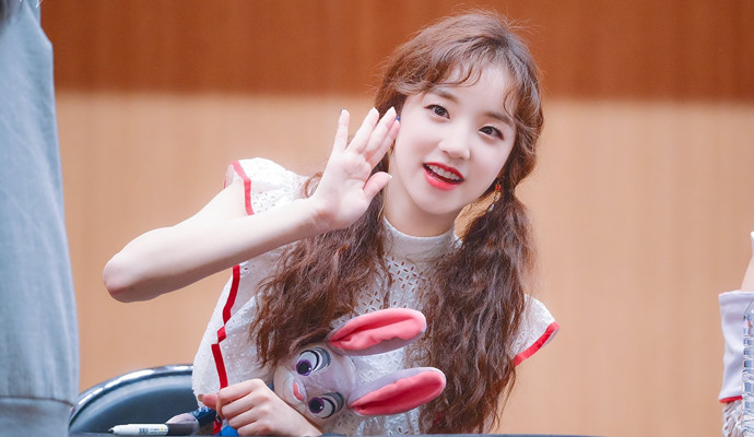 宋雨琦韩国签售会现场