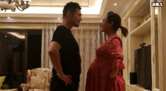 杜若溪与老公合照