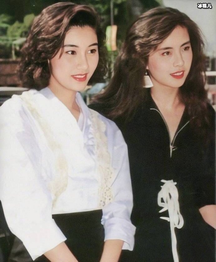 王祖贤李嘉欣旧照