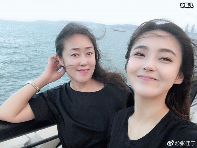 张佳宁和妈妈