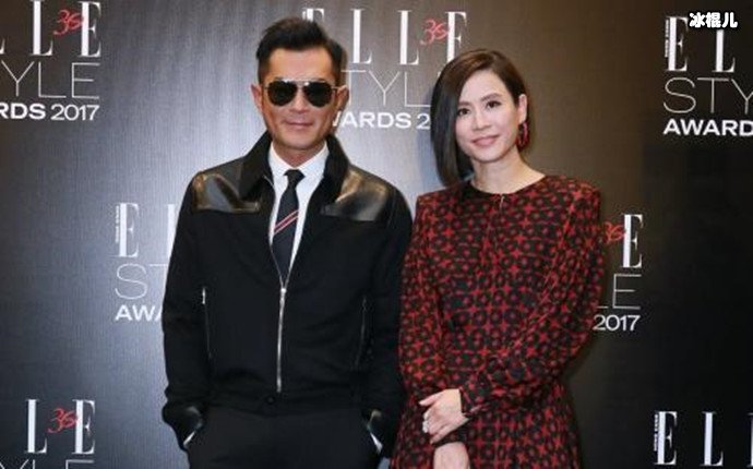 古天乐宣萱出席活动照