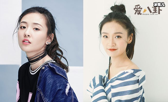 陈芋米吴倩对比照相