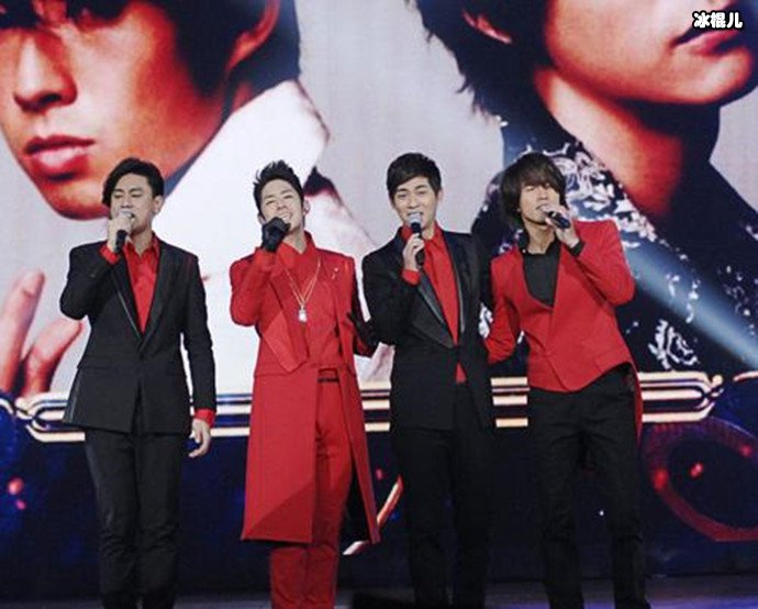 F4合体于213年登上江苏卫视