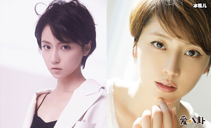 成果和长泽雅美对比照