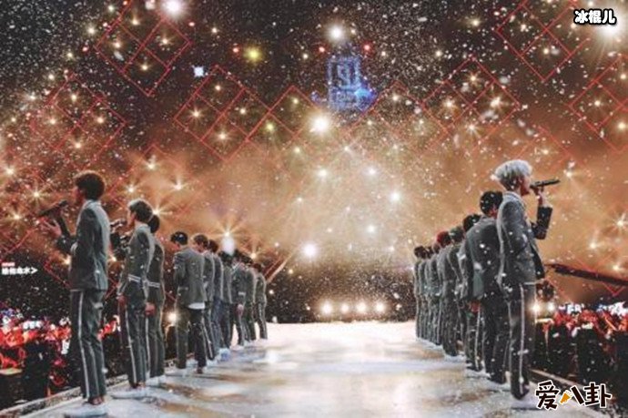 偶像练习生舞台