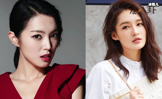 申珉熙和李沁对比照