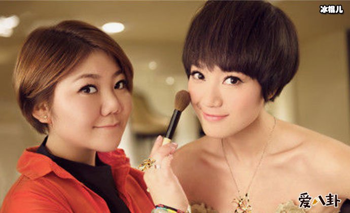 朱丹与经纪人刘佳琦