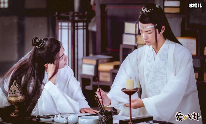 肖战王一博陈情令剧照